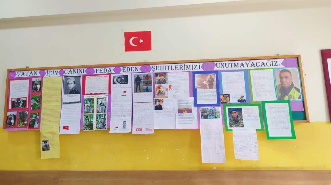 4/A SINIFI ŞEHİTLERİMİZ ÇALIŞMASI 